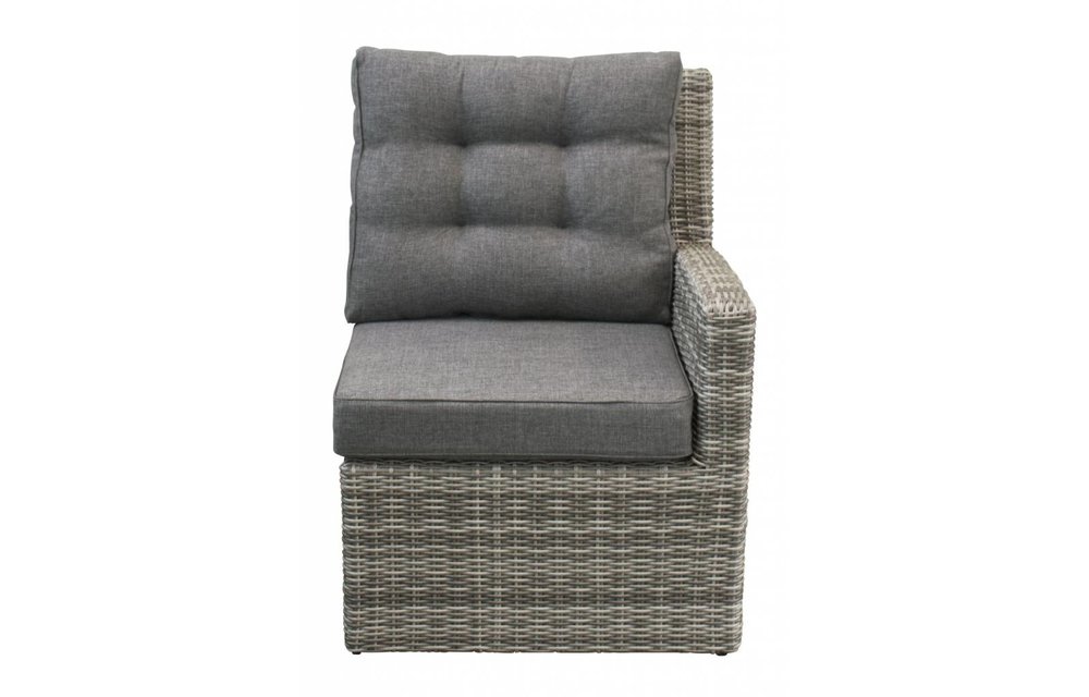 Stel je eigen Dublin Lounge Dining set samen | Ash Grey | Wicker