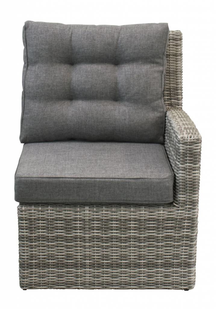 Stel je eigen Dublin Lounge Dining set samen | Ash Grey | Wicker