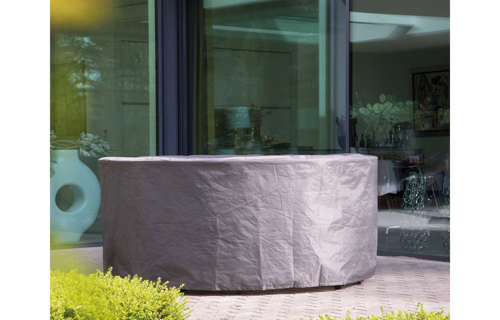 Ronde tuinmeubel beschermhoes ⌀200x85cm hoog