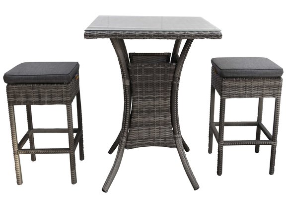 Barset Dublin | Ash Grey | Wicker