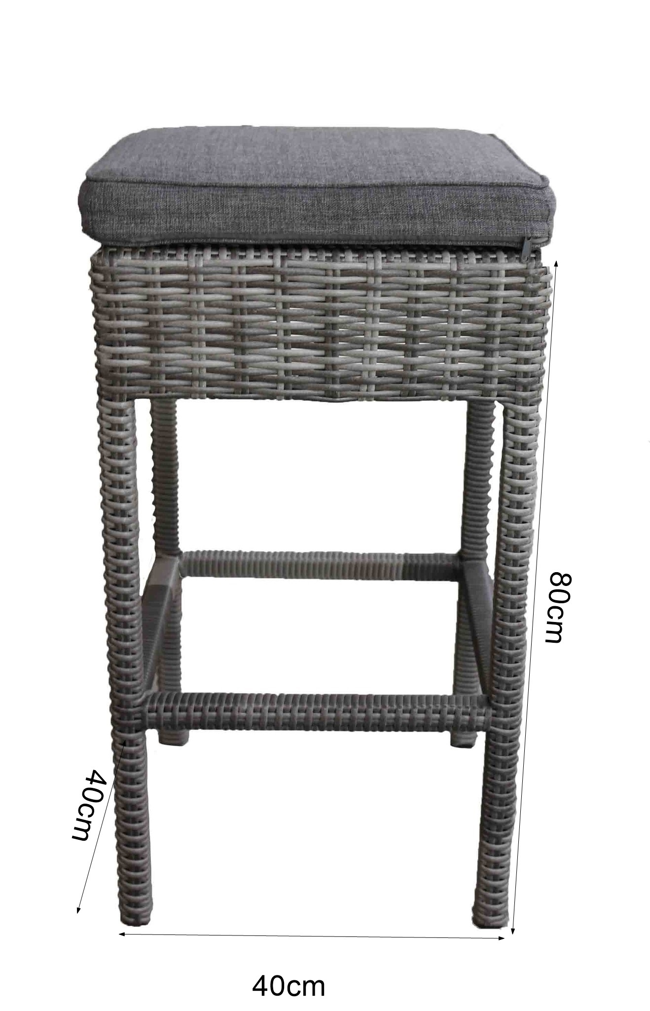 Barset Dublin | Ash Grey | Wicker
