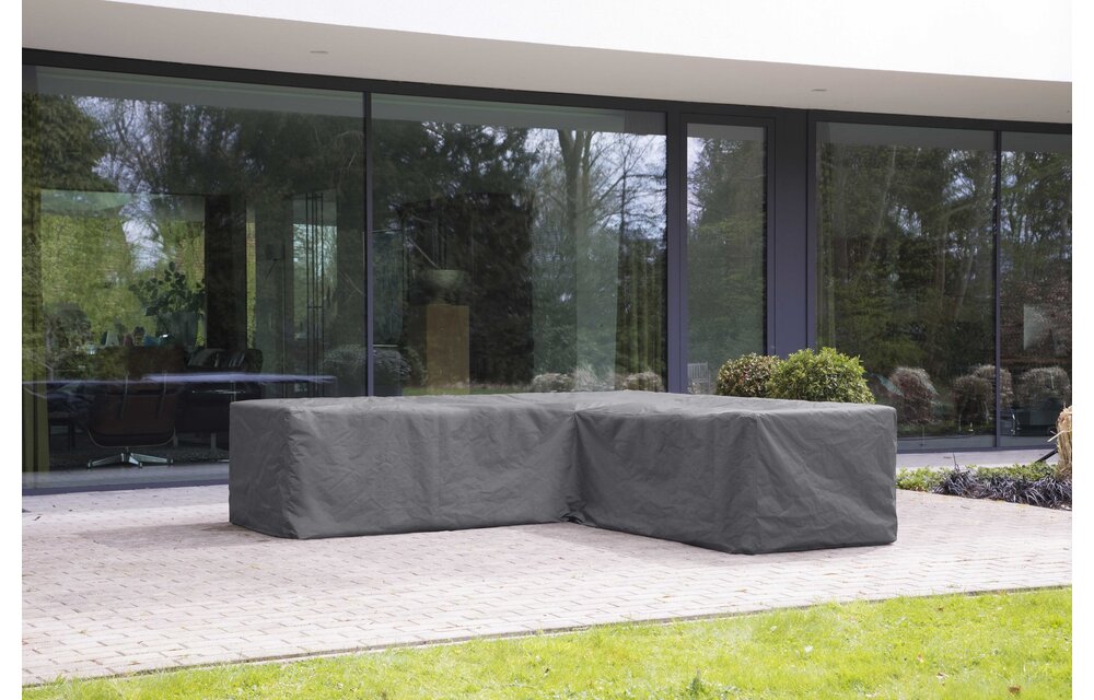 Loungeset beschermhoes L-vorm 215/85x215/85x70cm