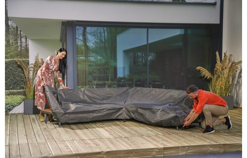 Loungeset beschermhoes Plateau 272/232x272/232x93x65 cm