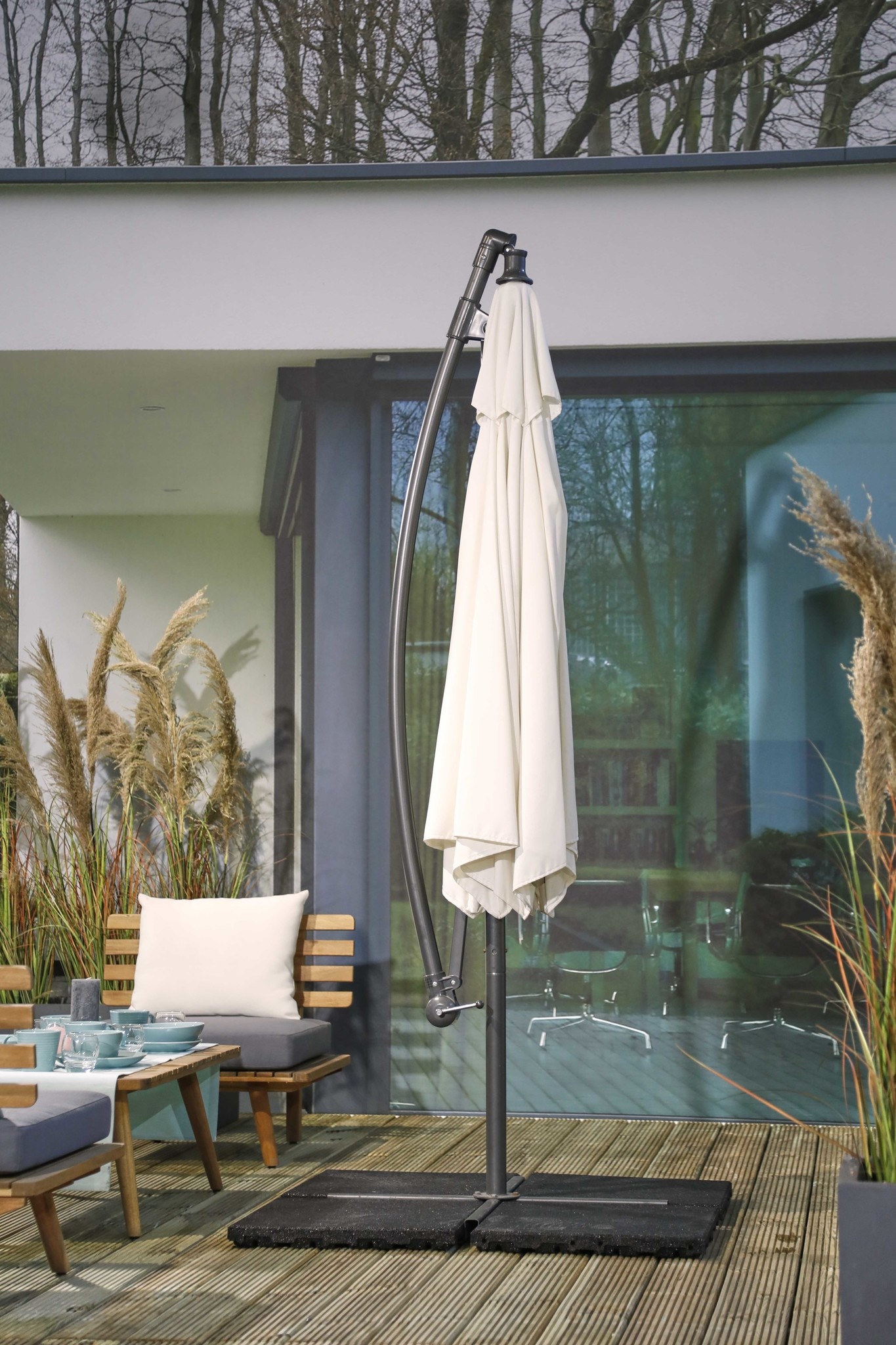 Parasol beschermhoes 260x60/86cm