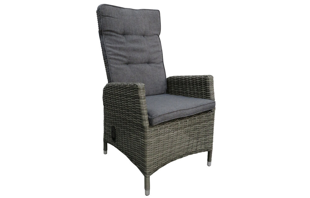 Kos 5-delige ronde tuinset (Ash Grey)