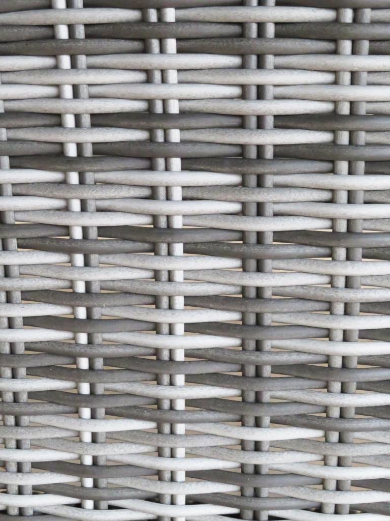 5-delige tuinset | 4 Utah tuinstoelen (Antraciet) | 160cm tuintafel (Spraystone)