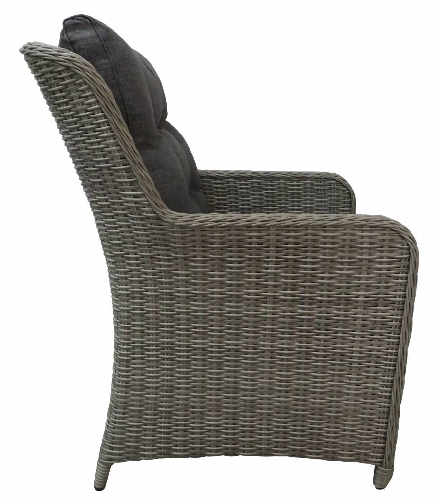 Dining tuinstoel Sevilla | Mystic Grey | Wicker
