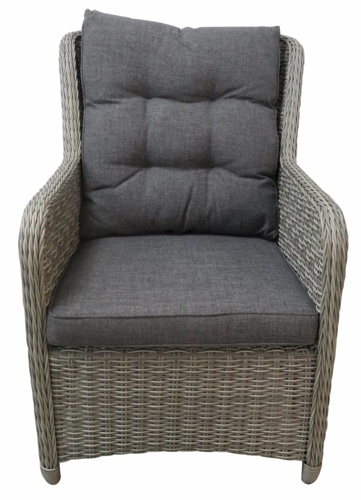 Dining tuinstoel Sevilla | Mystic Grey | Wicker