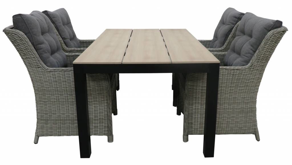 Dining tuinstoel Sevilla | Mystic Grey | Wicker