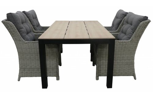 Dining tuinstoel Sevilla | Mystic Grey | Wicker