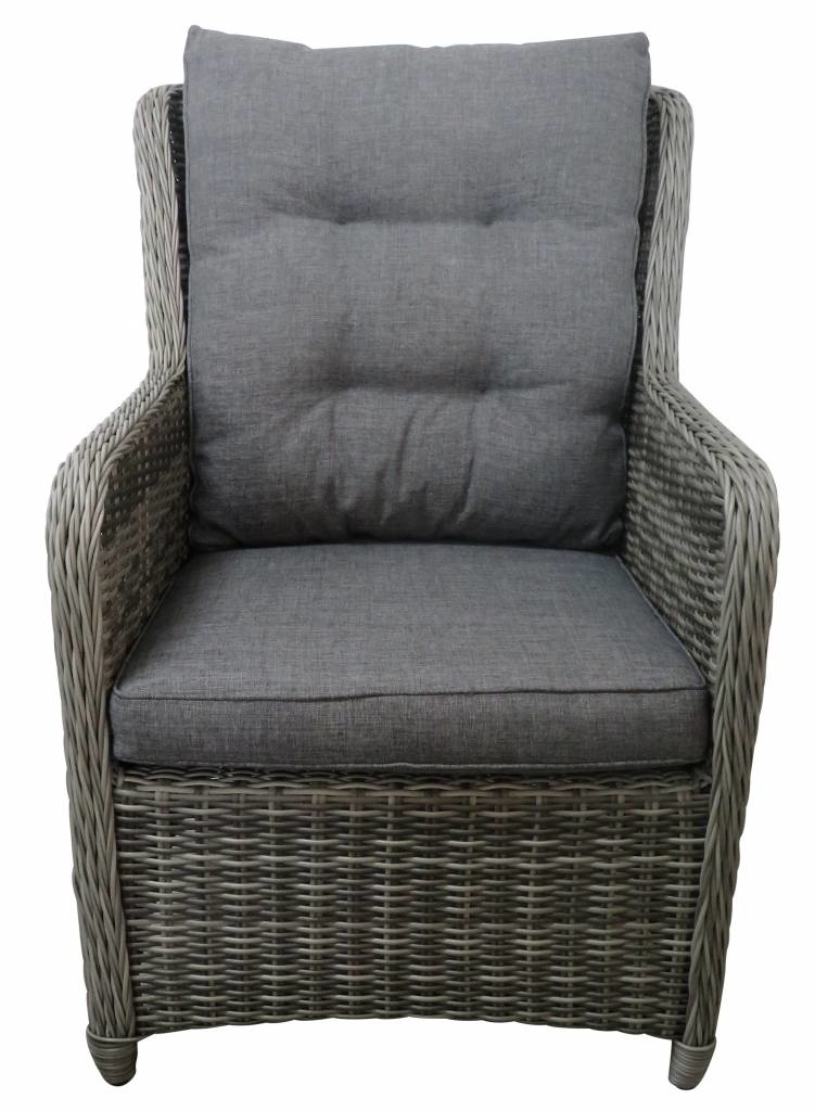 Dining tuinstoel Sevilla | Ash Grey | Wicker