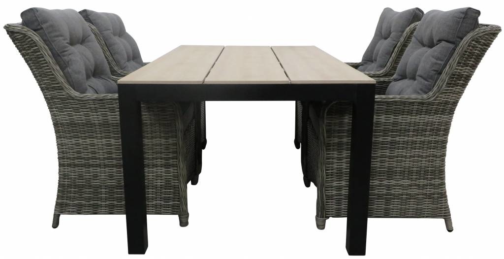 Dining tuinstoel Sevilla | Ash Grey | Wicker