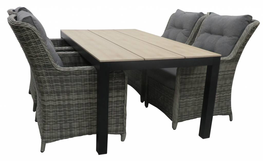 Tuintafel Cyprus 225x100cm | Wood | Polywood & Aluminium