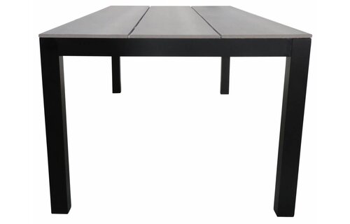Tuintafel Cyprus 225x100cm | Grey | Polywood & Aluminium