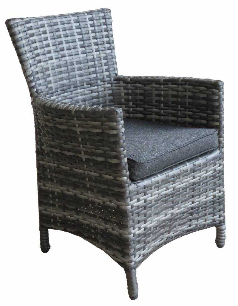 Kinderstoel | Antraciet | Wicker