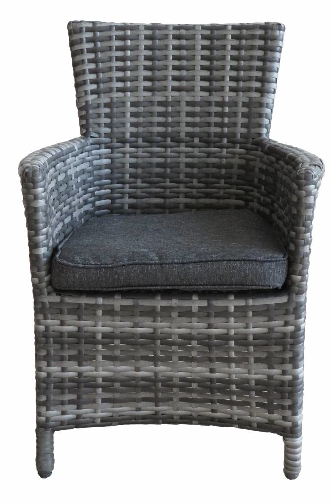 Kinderstoel | Antraciet | Wicker