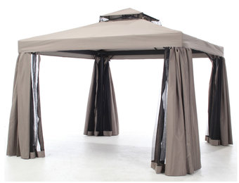 Paviljoen/partytent Milaan 300x400cm (Taupe)