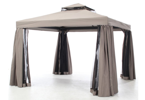 Paviljoen/partytent Milaan 300x400cm (Taupe)