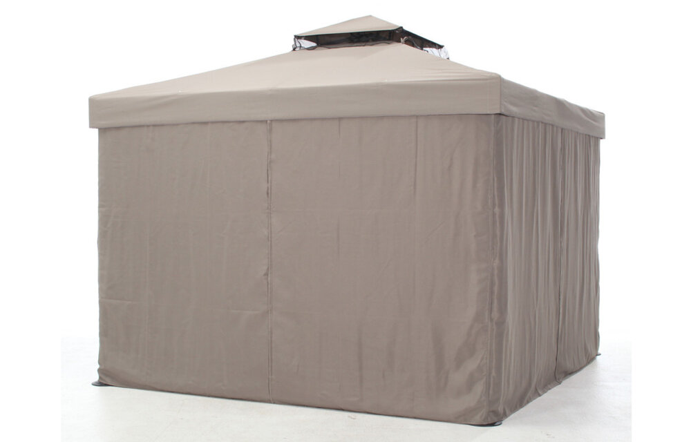 Paviljoen/partytent Milaan 300x400cm (Taupe)