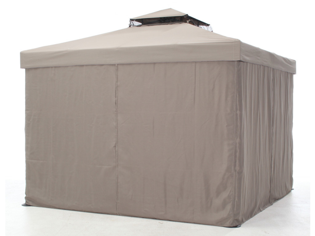 Paviljoen/partytent Milaan 300x400cm (Taupe)