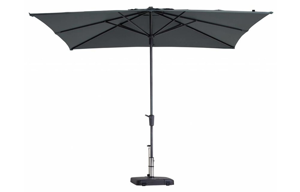 Parasol Syros luxe 280x280cm (Grey)