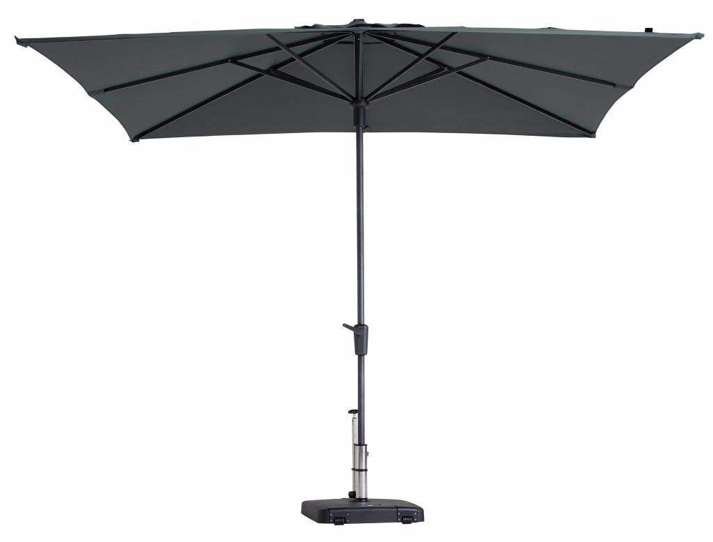 Parasol Syros luxe 280x280cm (Grey)