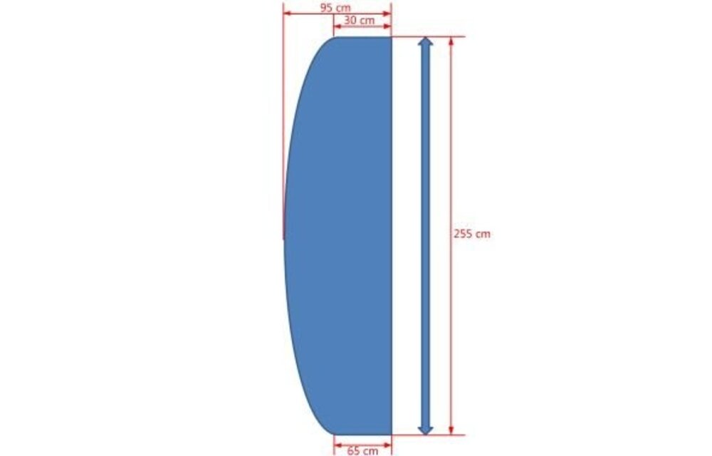 Parasolhoes voor een zweef parasol