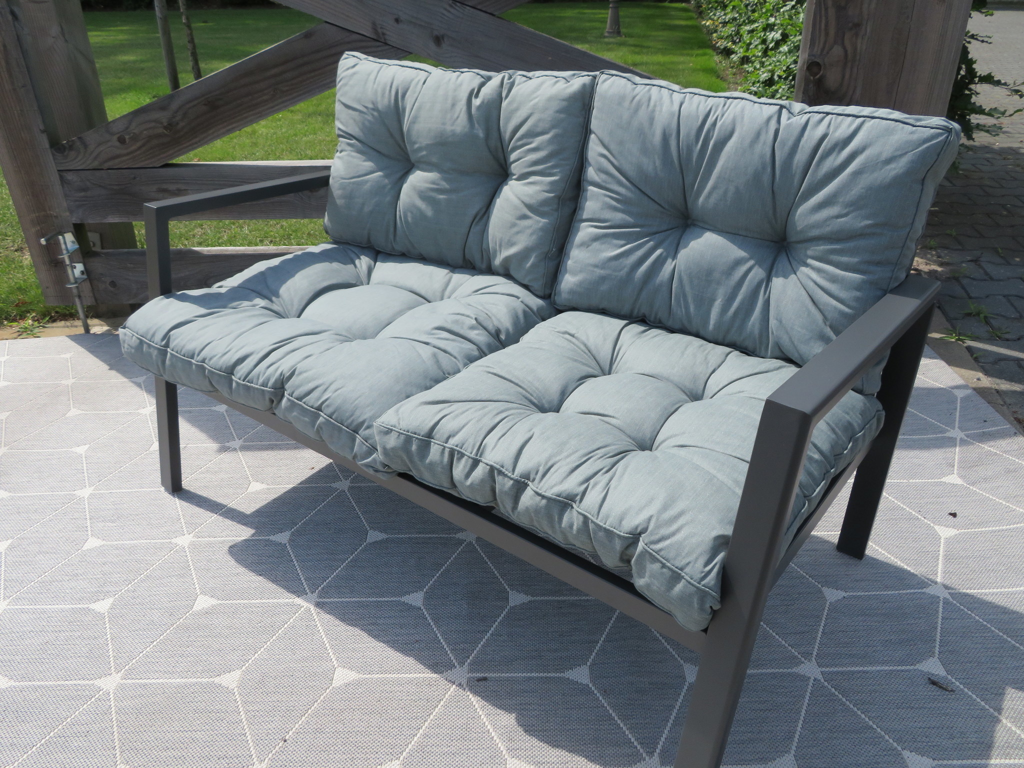 Loungekussen Florance 60x43cm (Basic Grey)