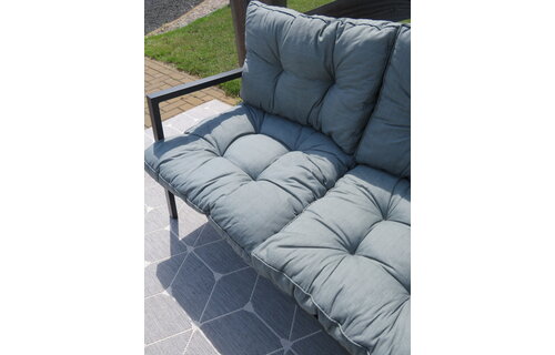 Loungekussen Florance 73x73cm (Basic Grey)