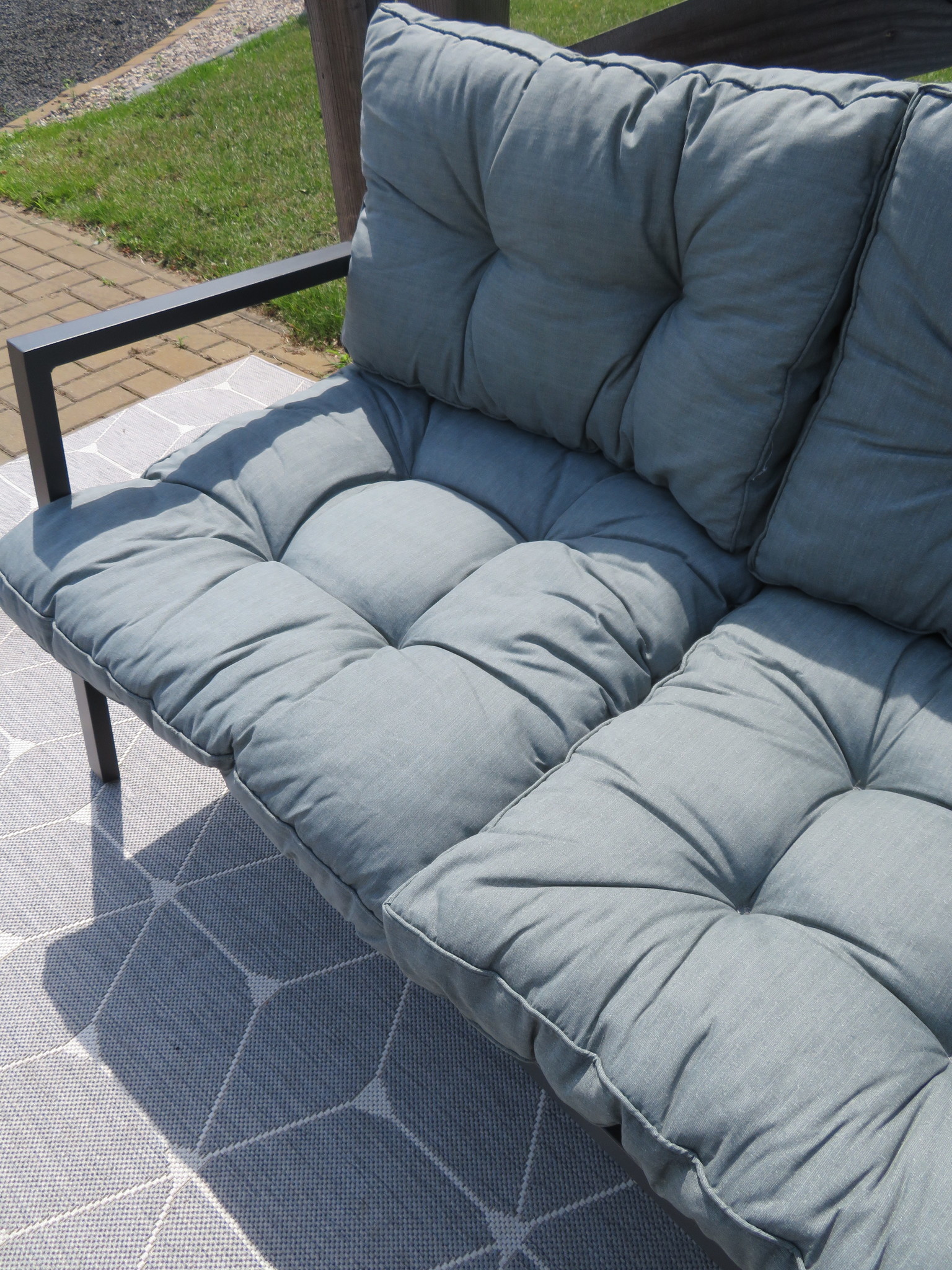 Loungekussen Florance 73x43cm (Basic Grey)