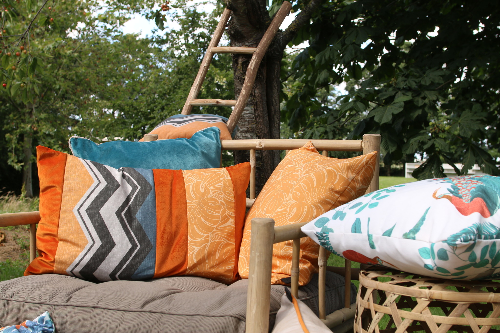 Loungekussen Florance 60x60cm (Rib Liver)