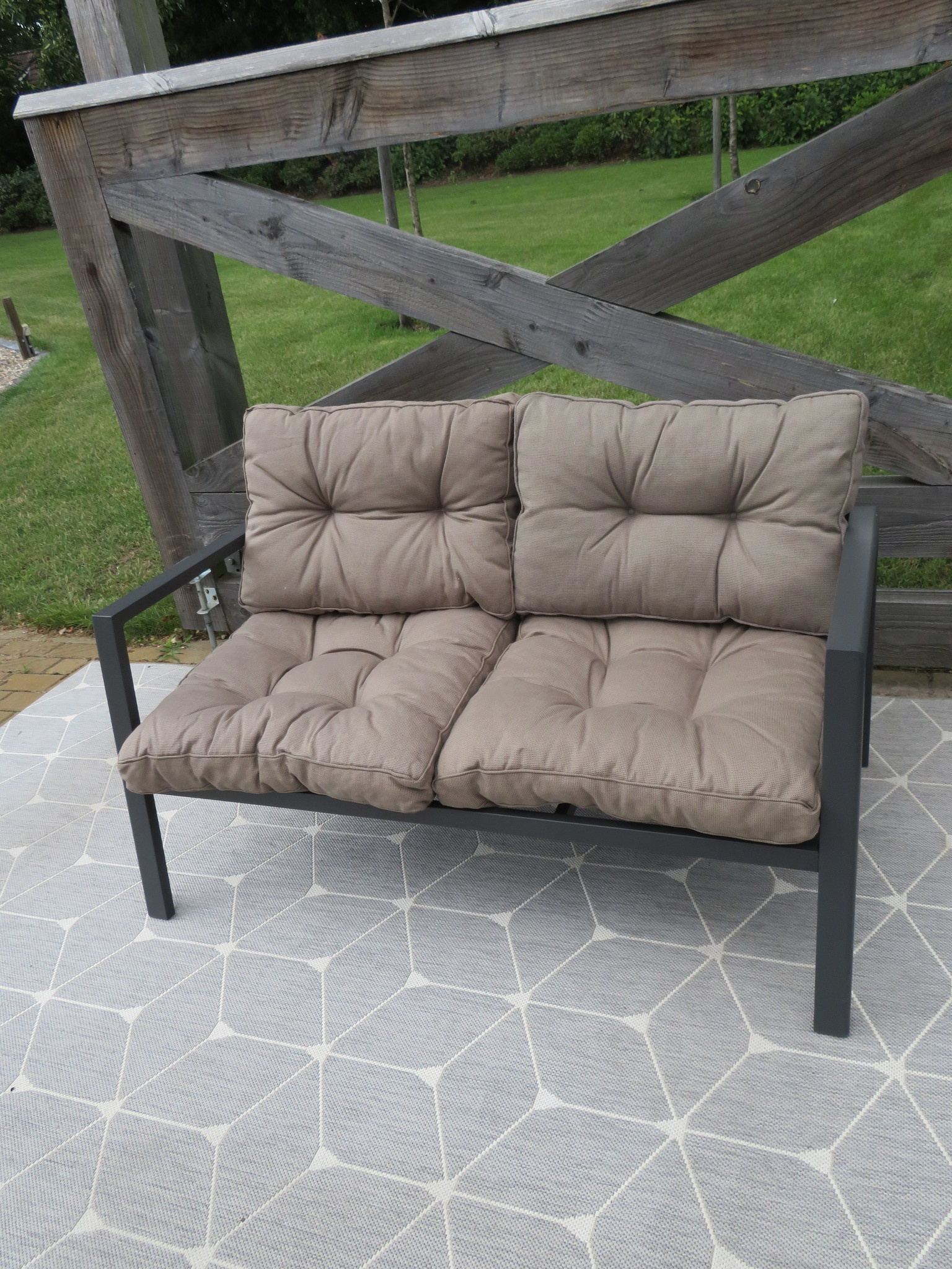 Loungekussen Florance 60x60cm (Rib Liver)