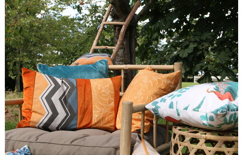 Loungekussen Florance 73x73cm (Rib Liver)