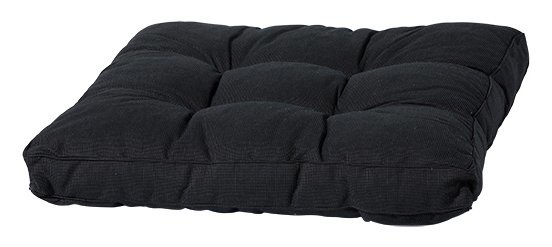 Loungekussen Florance 60x60cm (Rib Black)