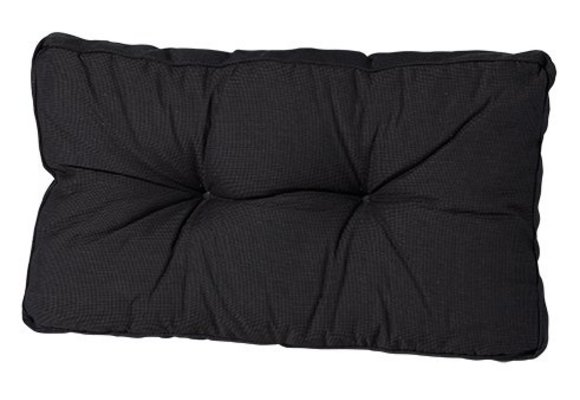 Loungekussen Florance 73x43cm (Rib Black)