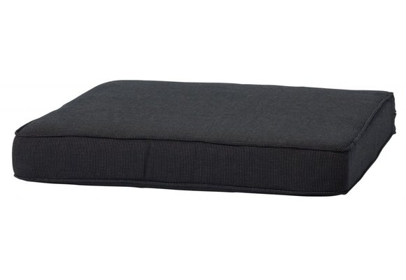 Loungekussen Luxe 60x60cm (Rib Black)