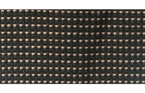 Loungekussen Luxe 60x60cm (Rib Black)