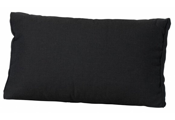 Loungekussen Luxe 60x40cm (Rib Black)