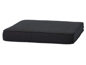 Loungekussen Luxe 73x73cm (Rib Black)