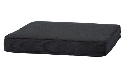 Loungekussen Luxe 73x73cm (Rib Black)