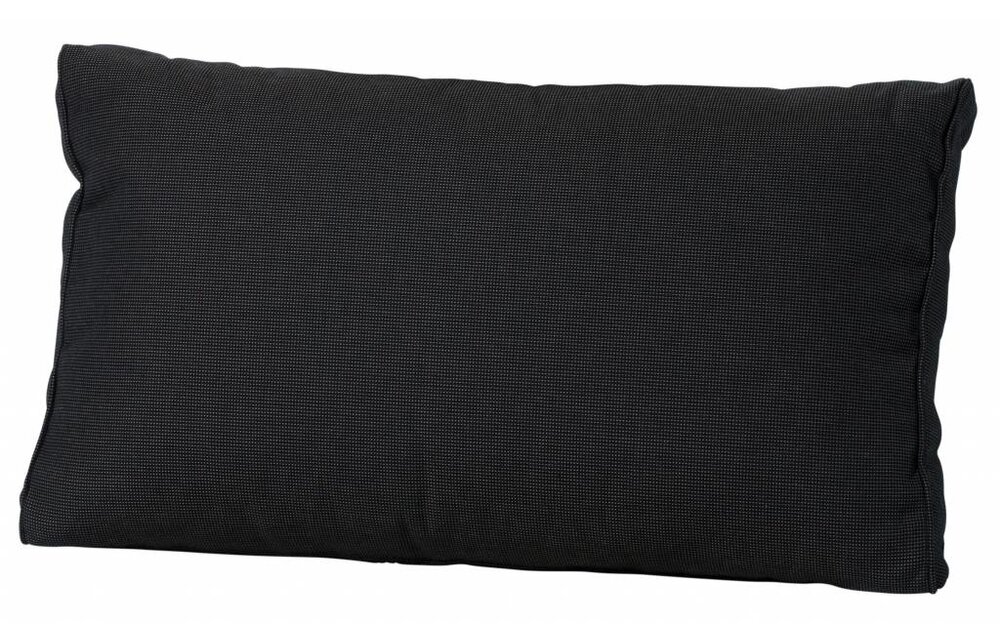 Loungekussen Luxe 73x40cm (Rib Black)