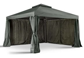 Paviljoen/partytent Milaan 300x400cm (Grey)