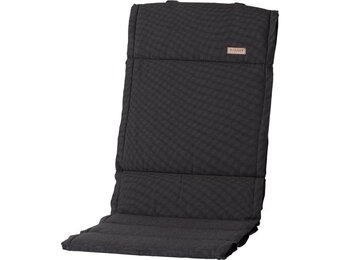 Fiber de luxe kussen 123x50cm (Rib Black)