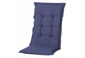 Tuinstoelkussen hoog 50x123cm (Outdoor Panama Safier Blue)