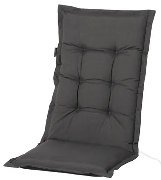 Tuinstoelkussen hoog 50x123cm (Outdoor Panama Grey)