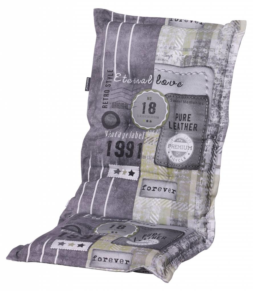 Tuinstoelkussen hoog 50x123cm (Ruita Lime)