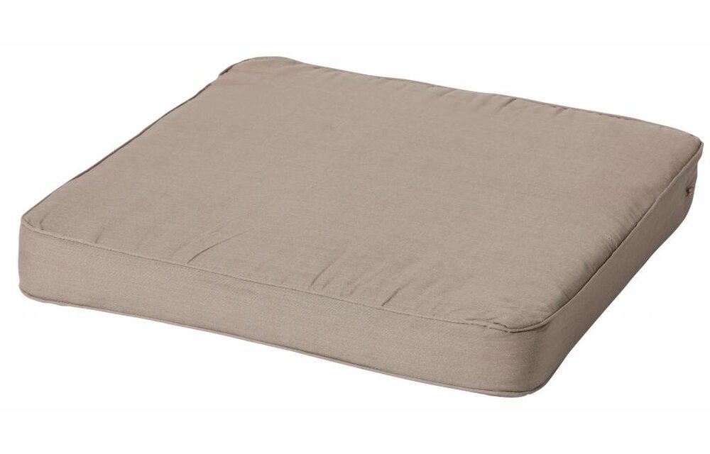 Loungekussen Luxe 60x60cm (Basic Taupe)