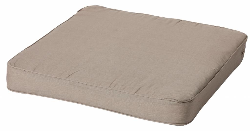 Loungekussen Luxe 60x60cm (Basic Taupe)