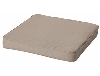 Loungekussen Luxe 73x73cm (Basic Taupe)