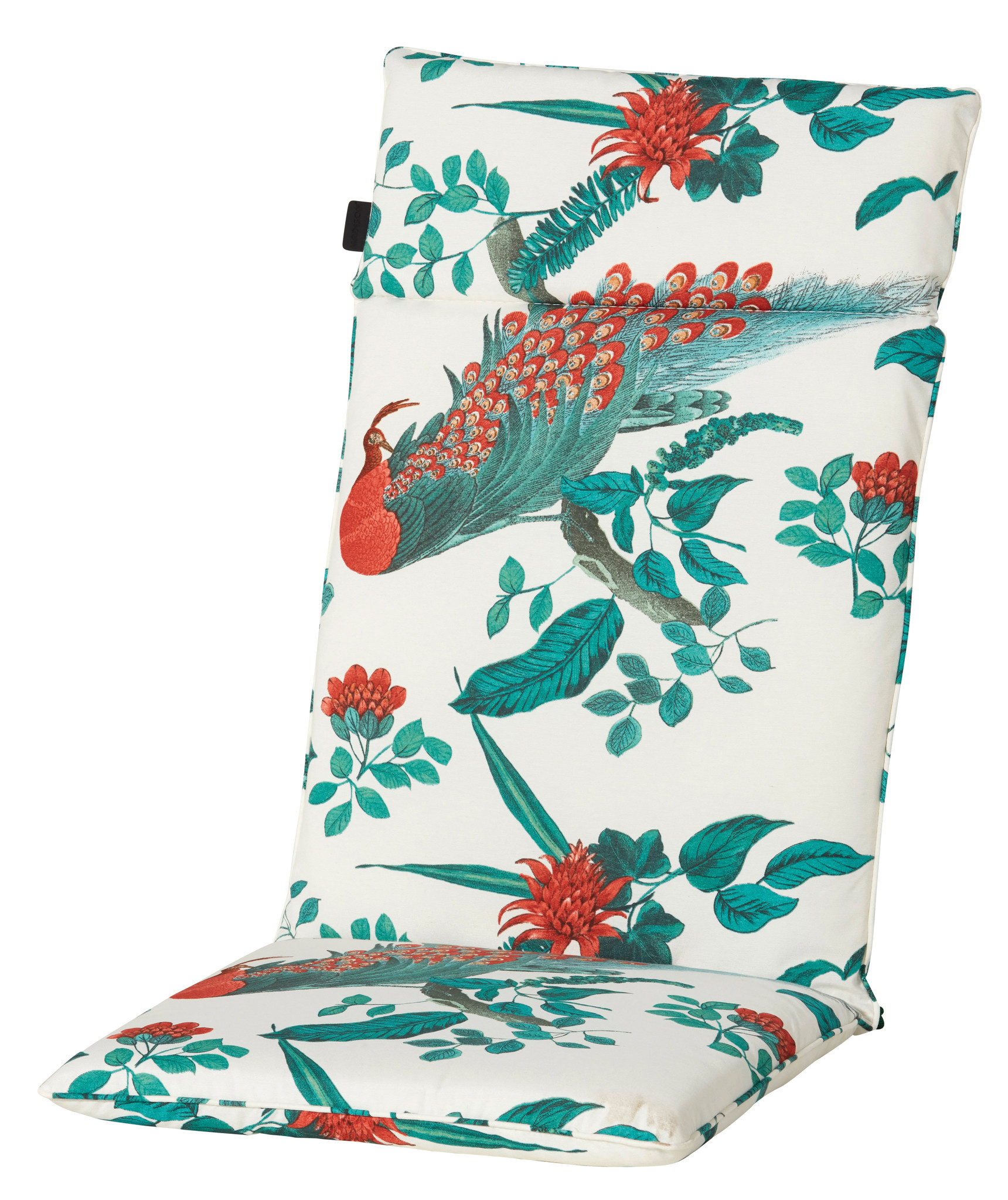 Tuinstoelkussen hoog 50x120cm (Outdoor Feuillage Blue)